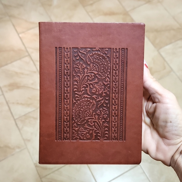 Eccolo Ltd Brown Faux Leather World Traveler Journal - Picture 1 of 4